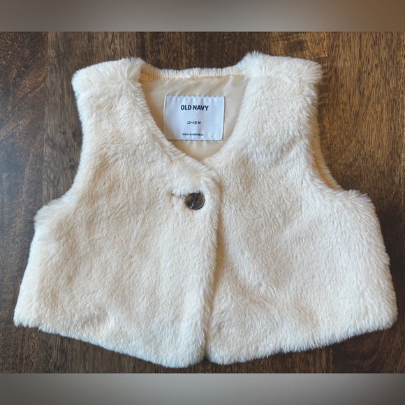 Old Navy Other - Baby Girl Faux Fur Vest